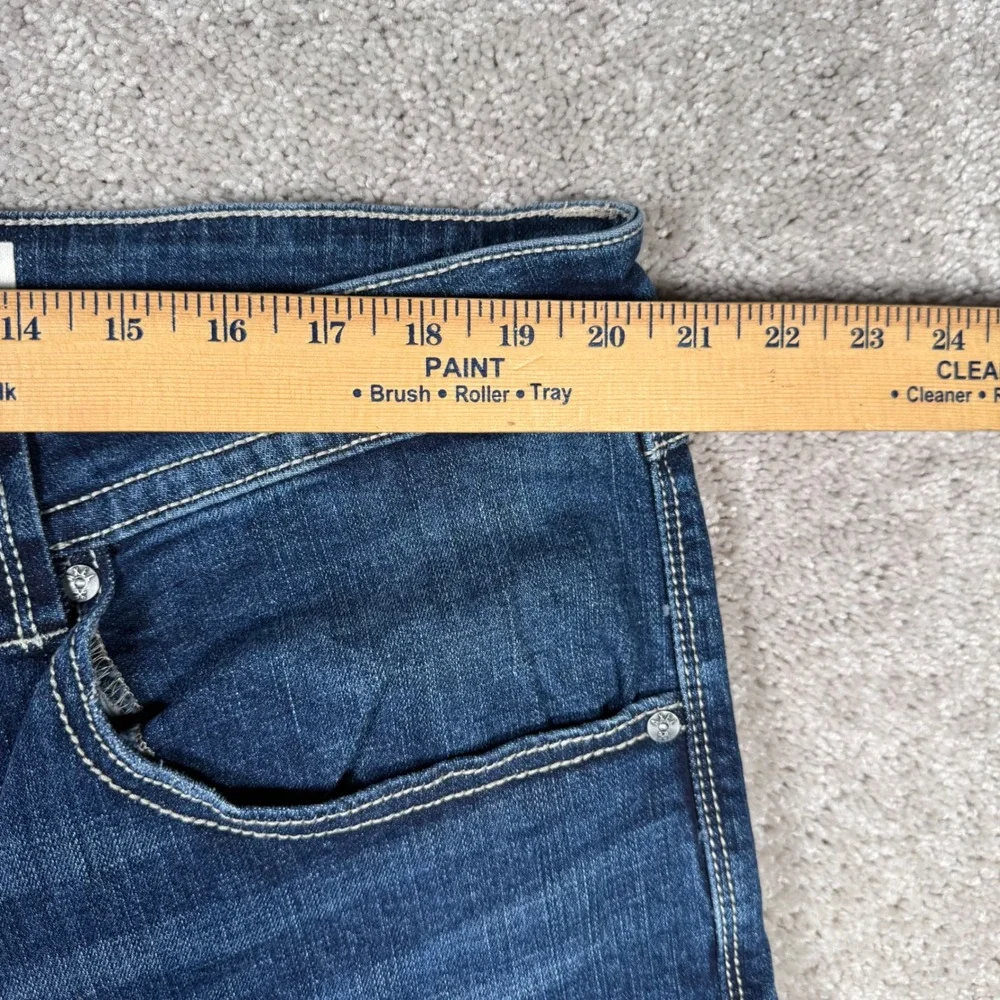 TK Axel Men's 40x32 Slim Bootcut Jeans Dark Wash Denim
